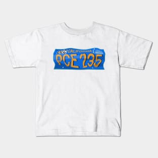 Billy's Car License Plate Stranger Things Kids T-Shirt